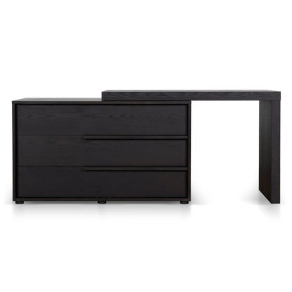 Extendable Dresser Unit - Dark Walnut