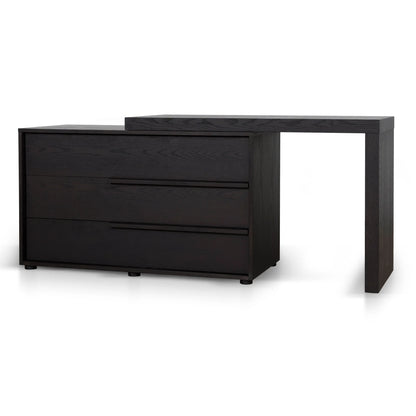 Extendable Dresser Unit - Dark Walnut
