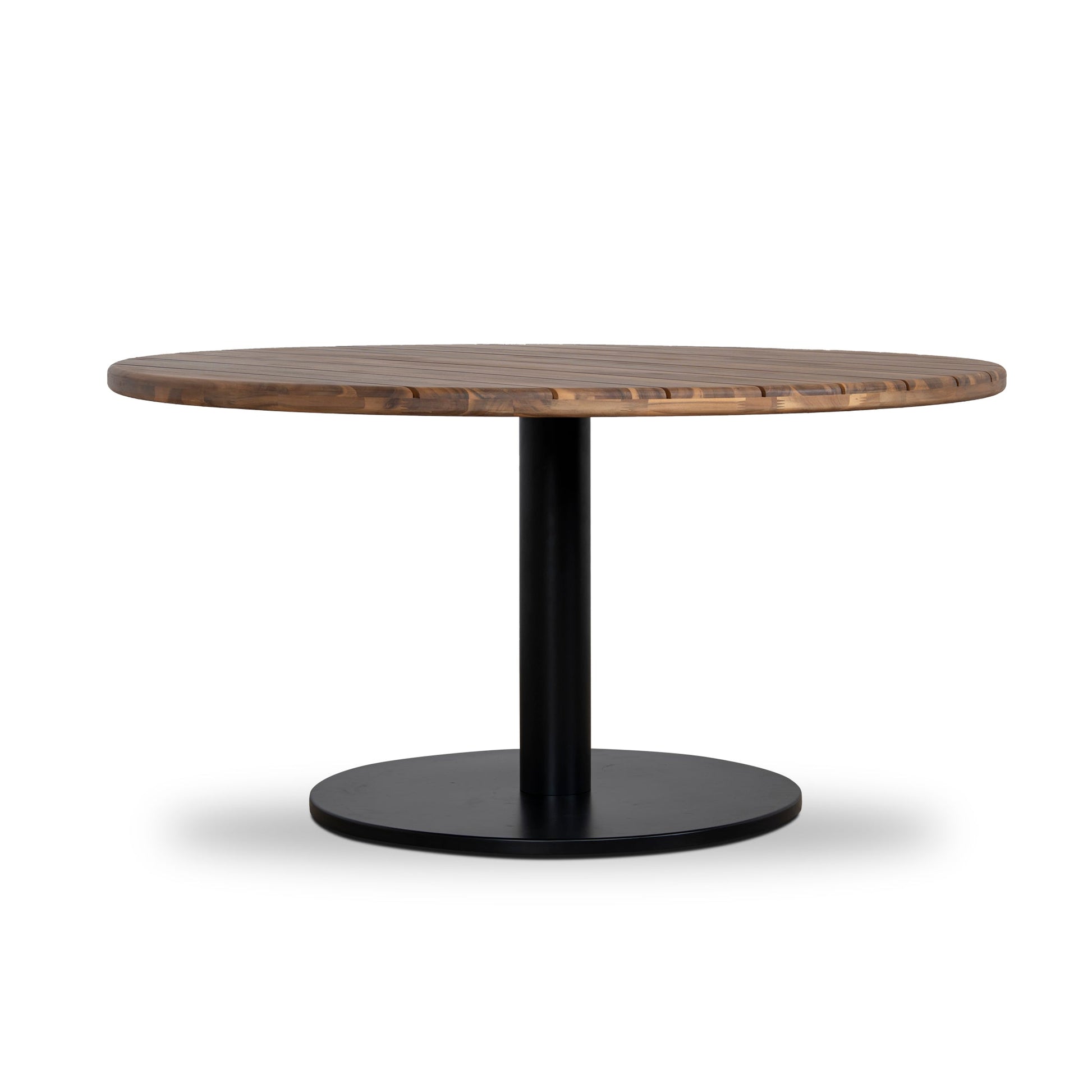 1.4m Round Outdoor Dining Table - Natural
