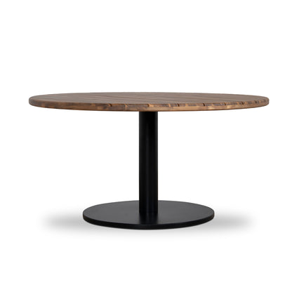 1.4m Round Outdoor Dining Table - Natural