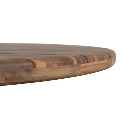 1.4m Round Outdoor Dining Table - Natural