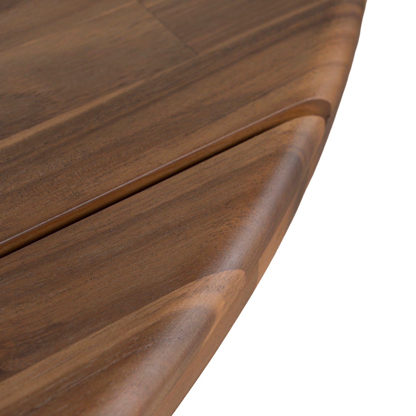 1.4m Round Outdoor Dining Table - Natural