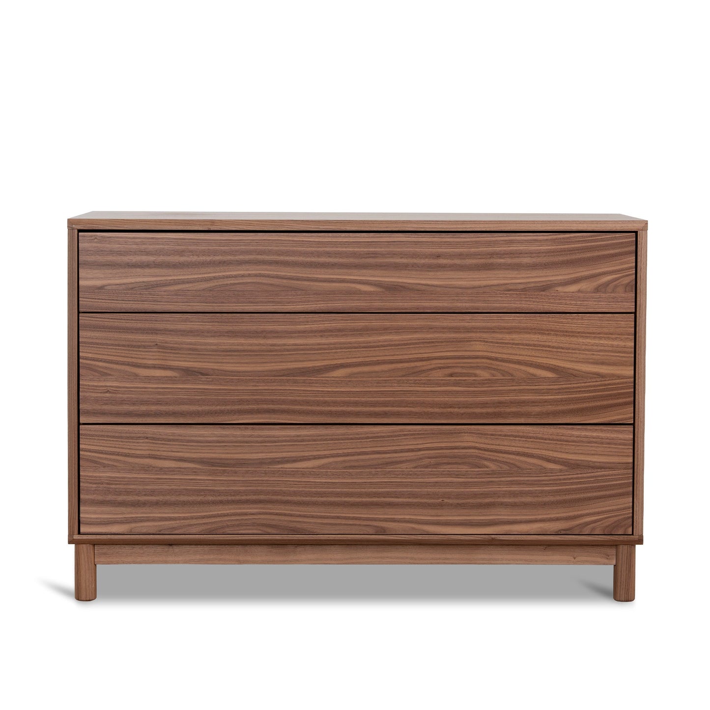 3 Drawers Dresser Unit - Walnut