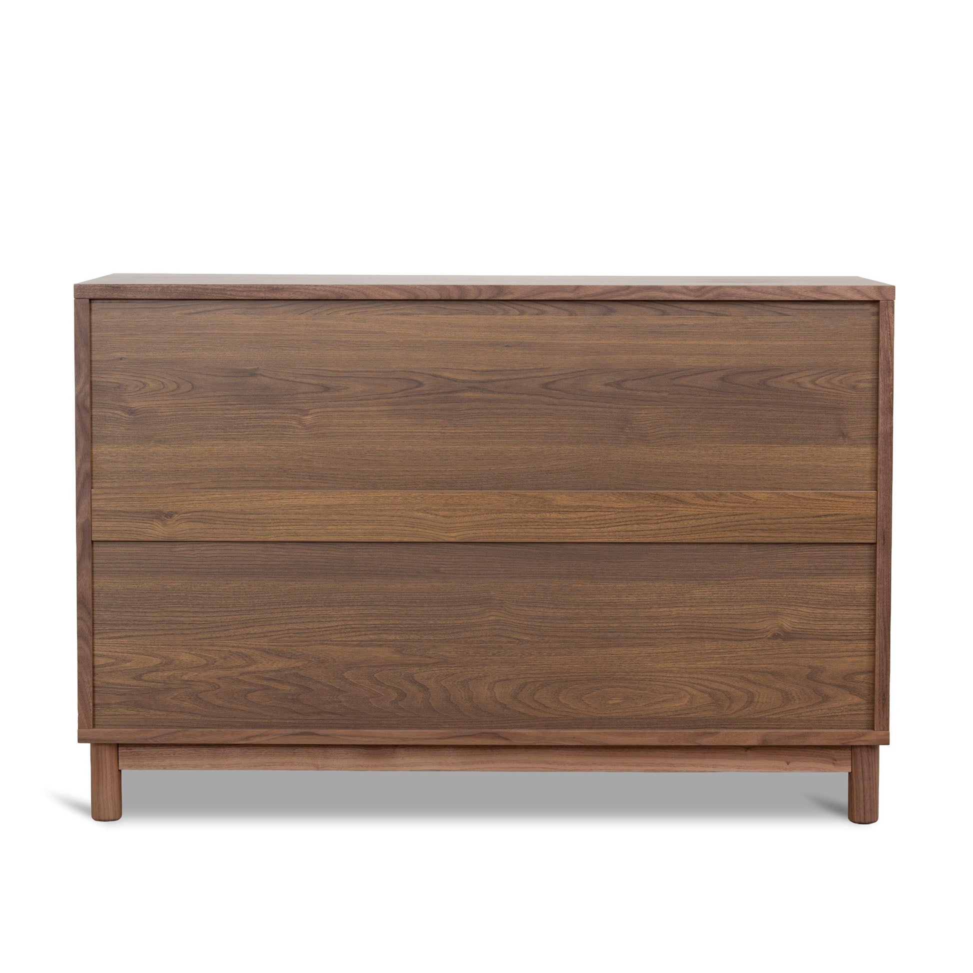 3 Drawers Dresser Unit - Walnut