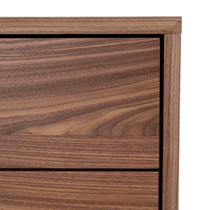 3 Drawers Dresser Unit - Walnut