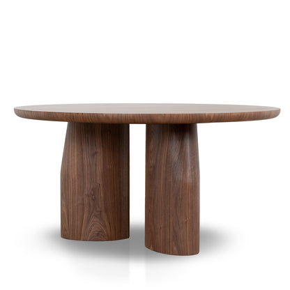 1.5m Round Dining Table - Walnut