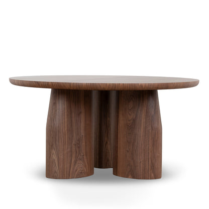 1.5m Round Dining Table - Walnut
