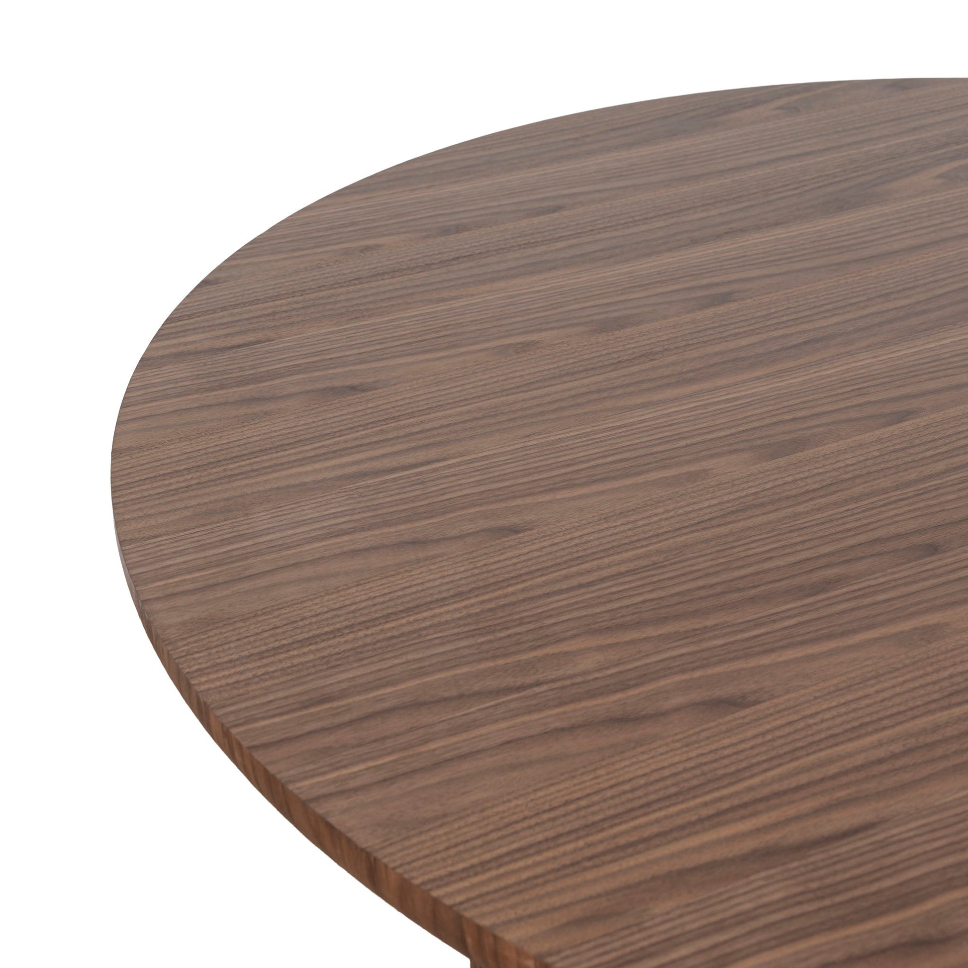 1.5m Round Dining Table - Walnut