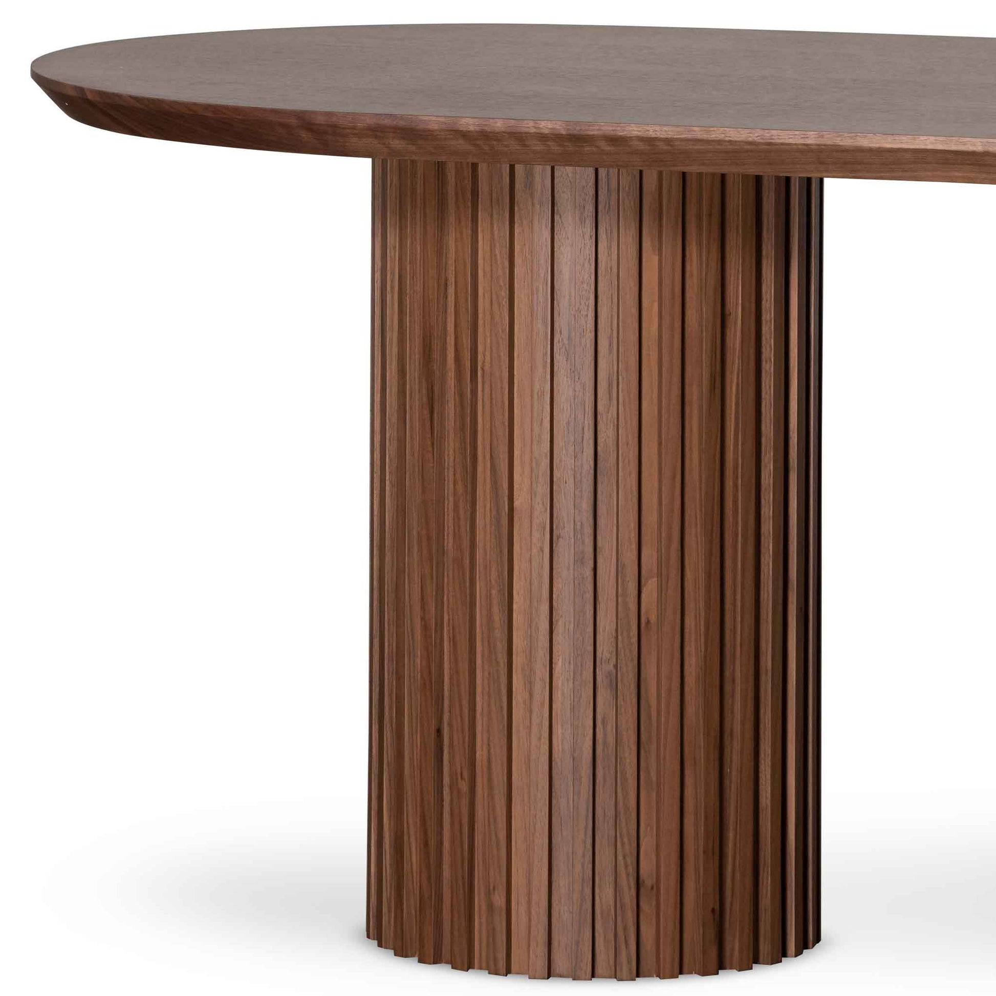 2.2m Dining Table - Walnut