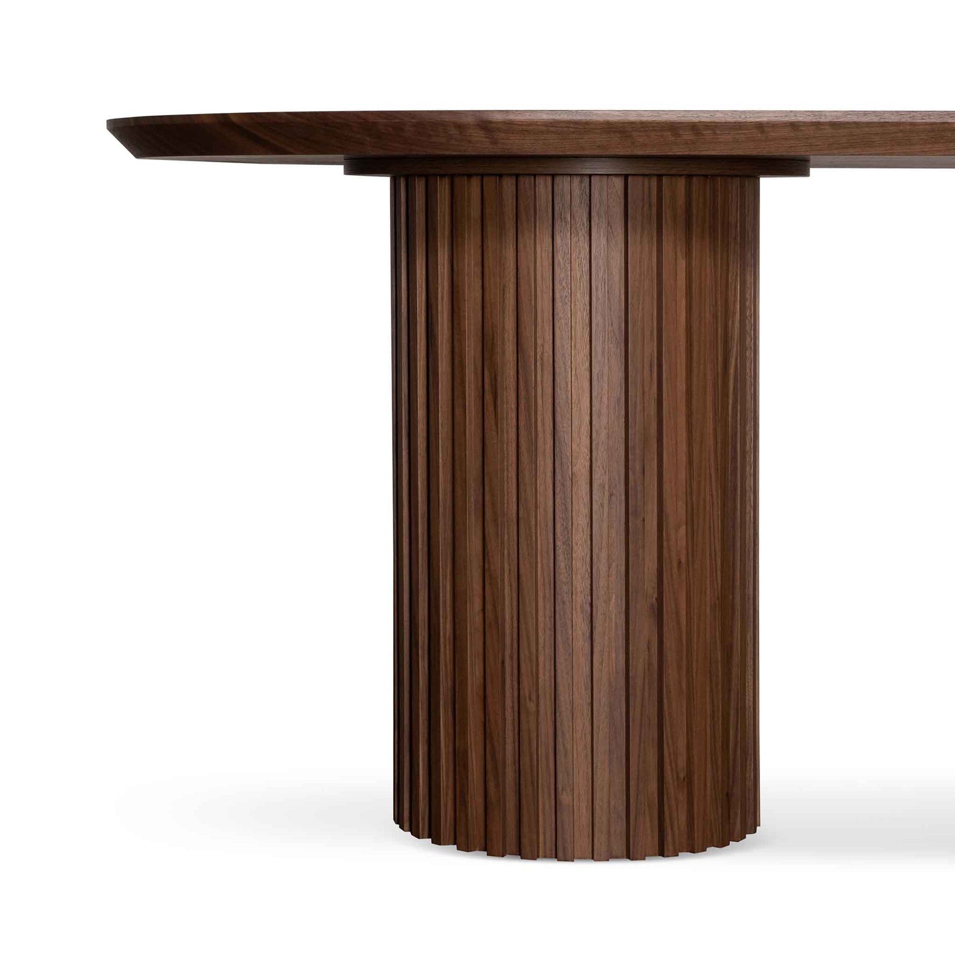 2.2m Dining Table - Walnut