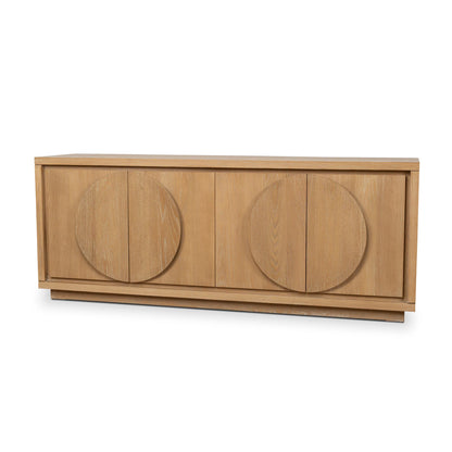 2m Buffet Unit - Dusty Oak