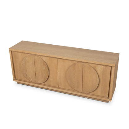 2m Buffet Unit - Dusty Oak