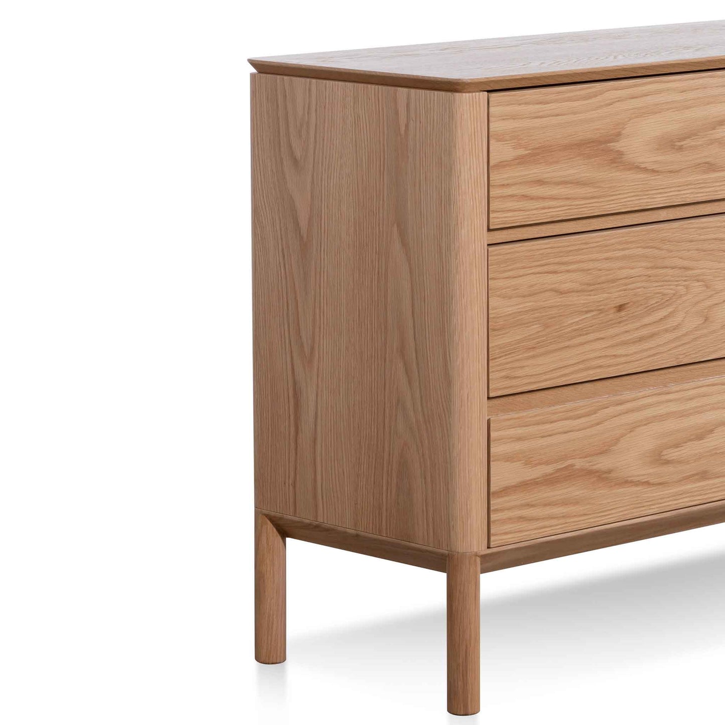 6 Drawers Wooden Chest - Natural