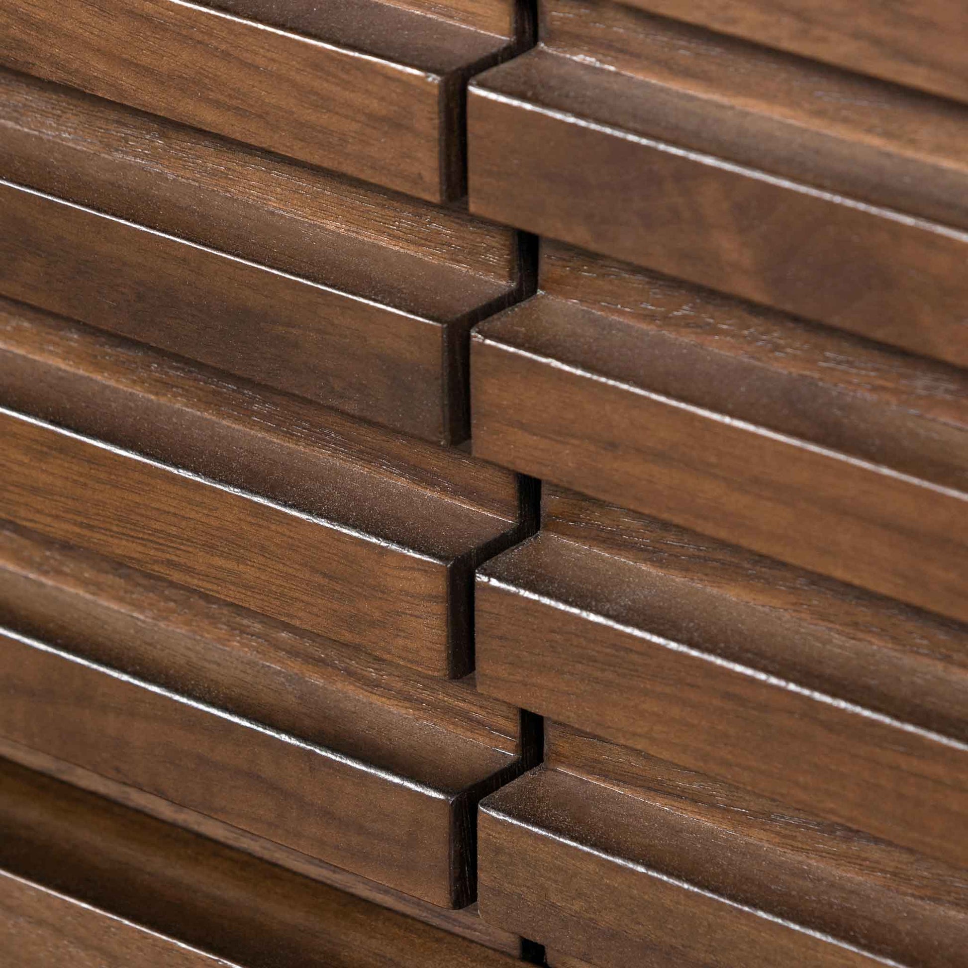2.2m Buffet Unit - Walnut