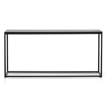 1.6m Console Table - Full Black
