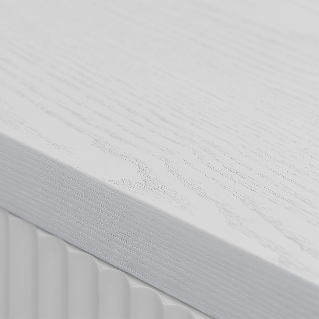 100cm Wooden Storage Cabinet - White