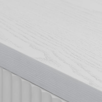 100cm Wooden Storage Cabinet - White