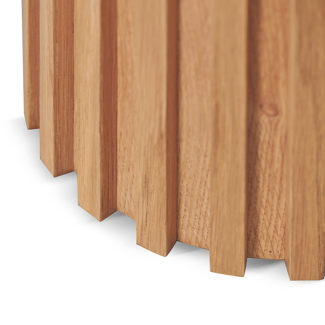 1.4m Console Table - Natural Oak