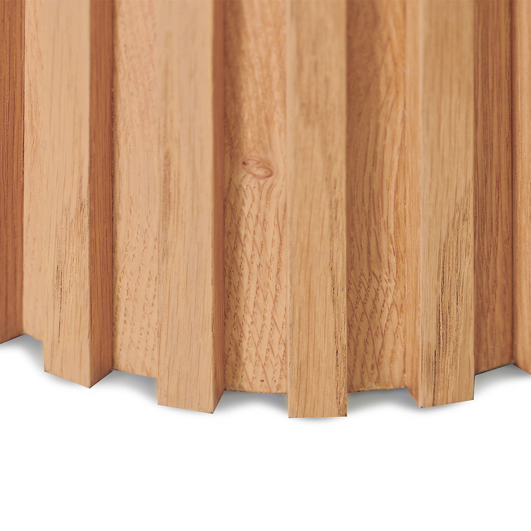 1.4m Console Table - Natural Oak