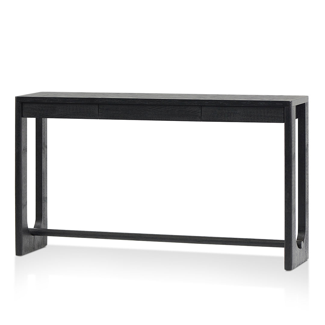 1.5m Console Table - Full Black