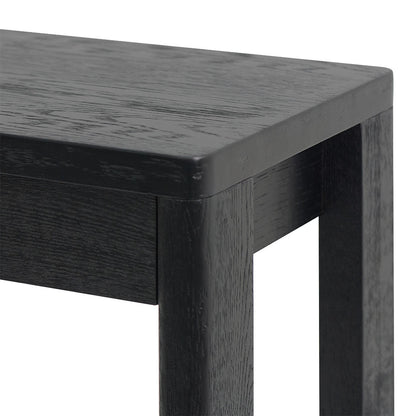 1.5m Console Table - Full Black