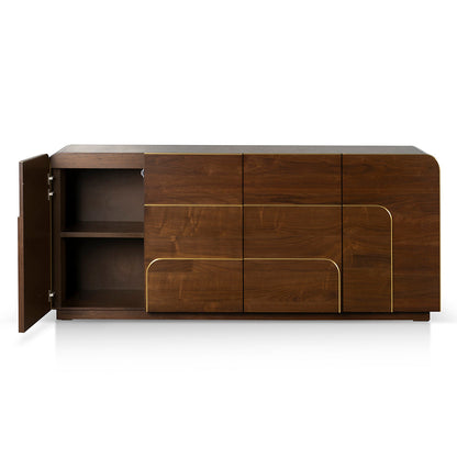 2m Buffet Unit - Walnut