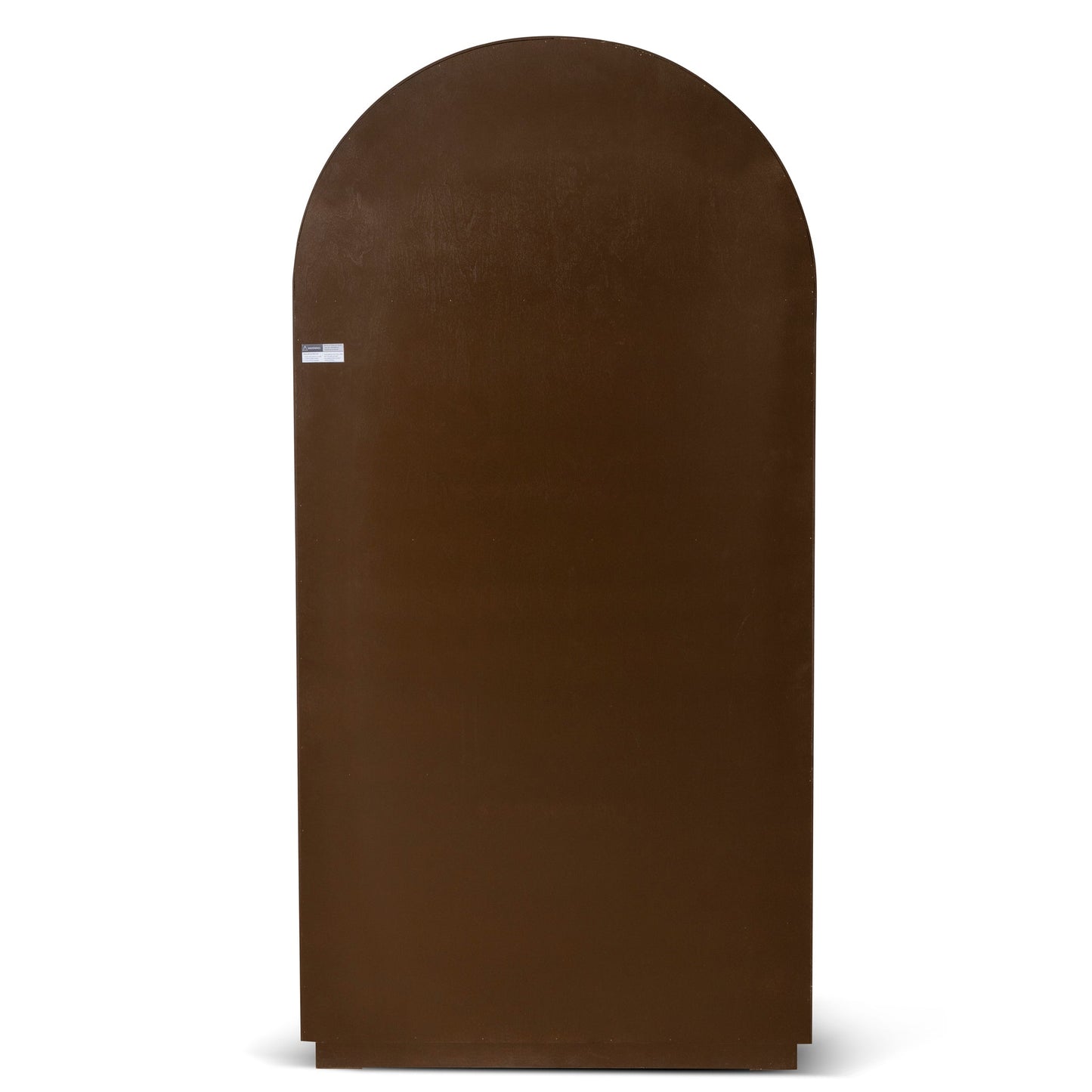 2m (H) Glass Cabinet - Walnut