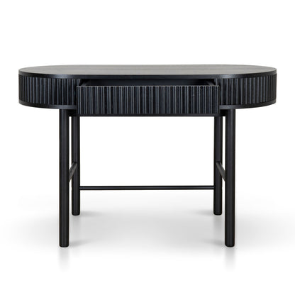 1.2m Home Office Desk - Full Black
