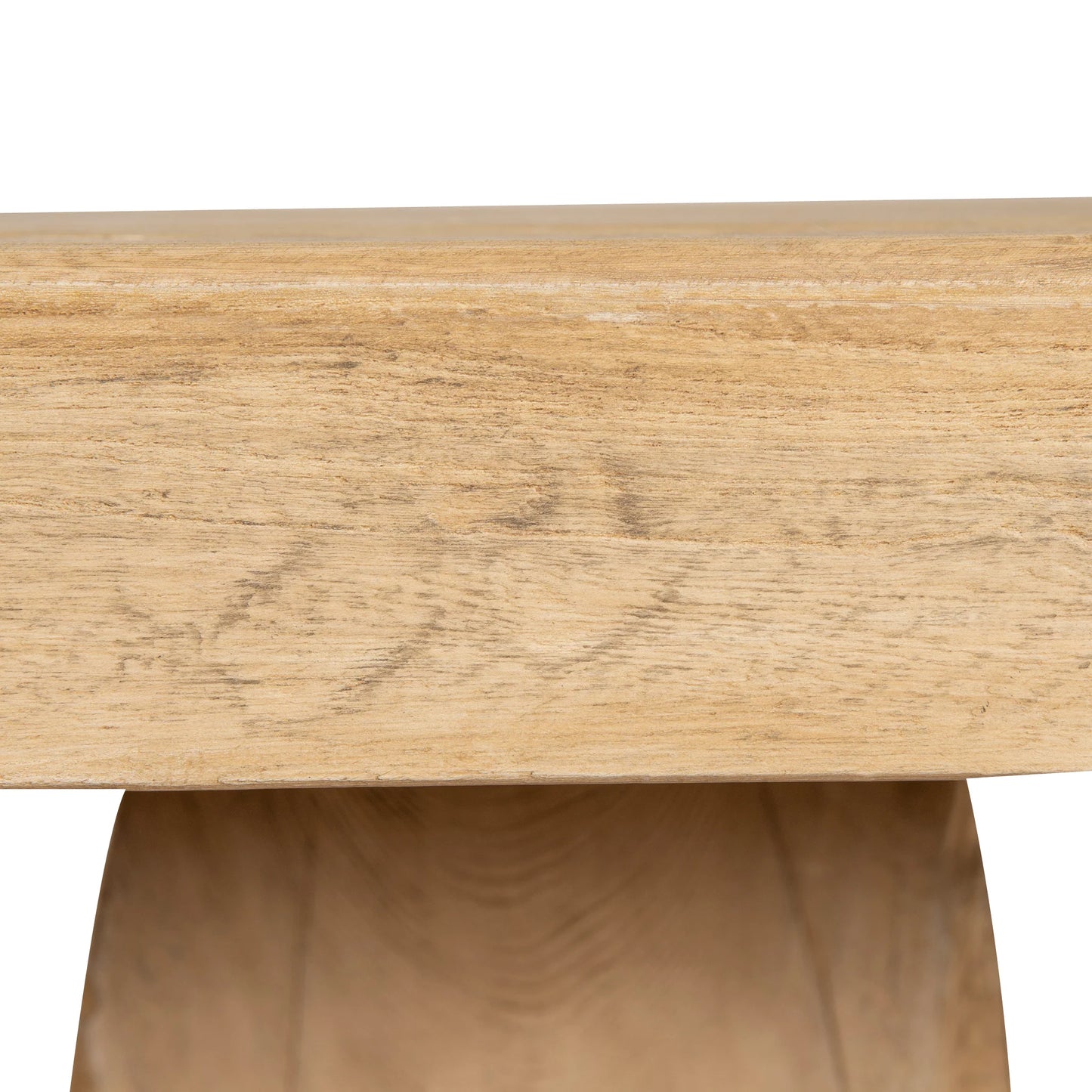 2.8m Elm Dining Table - Natural