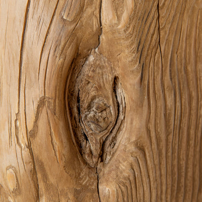 2.8m Elm Dining Table - Natural