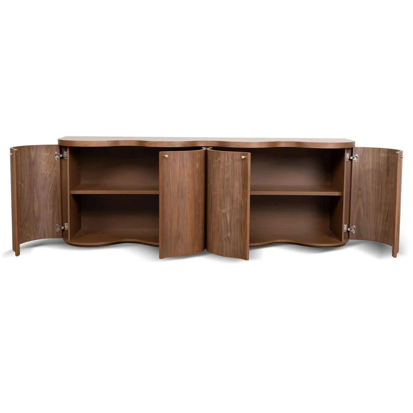 2.15m Buffet Unit/Side Board - Light Walnut