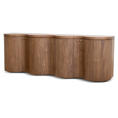 2.15m Buffet Unit/Side Board - Light Walnut