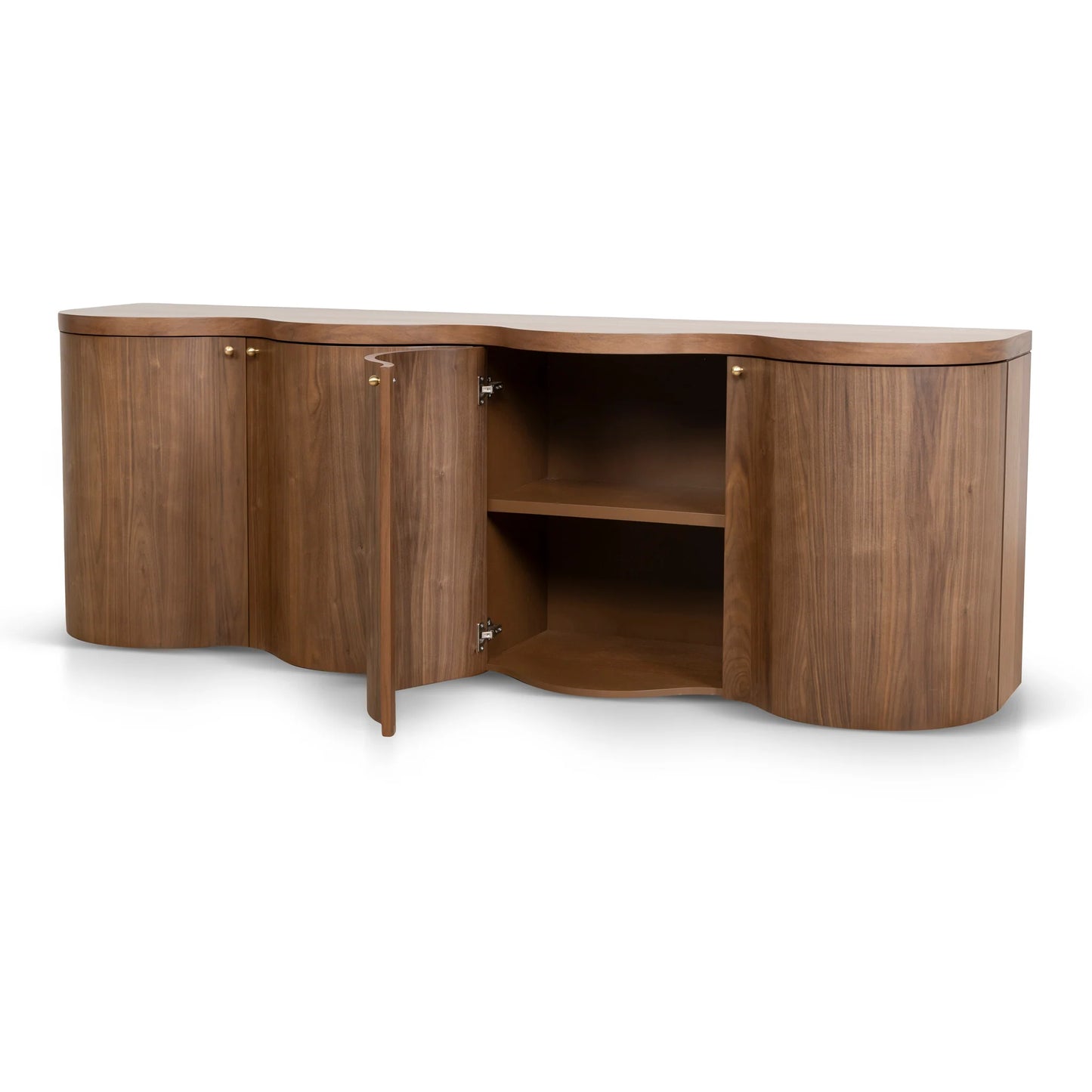 2.15m Buffet Unit/Side Board - Light Walnut