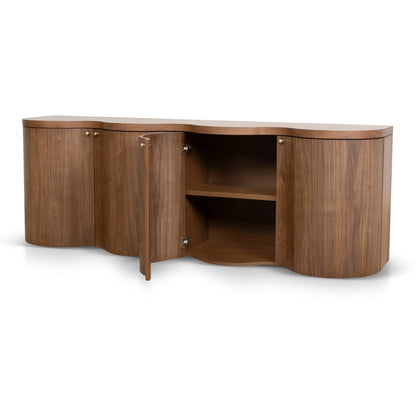 2.15m Buffet Unit/Side Board - Light Walnut