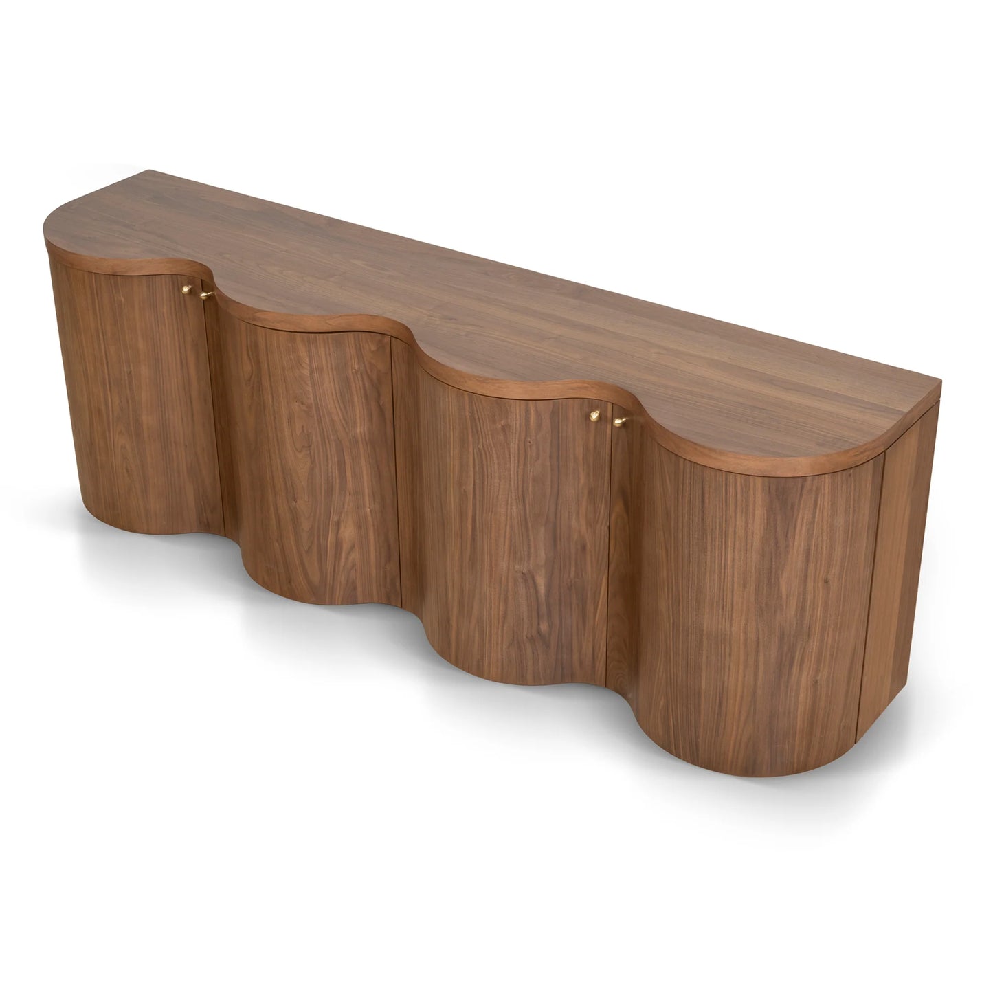 2.15m Buffet Unit/Side Board - Light Walnut