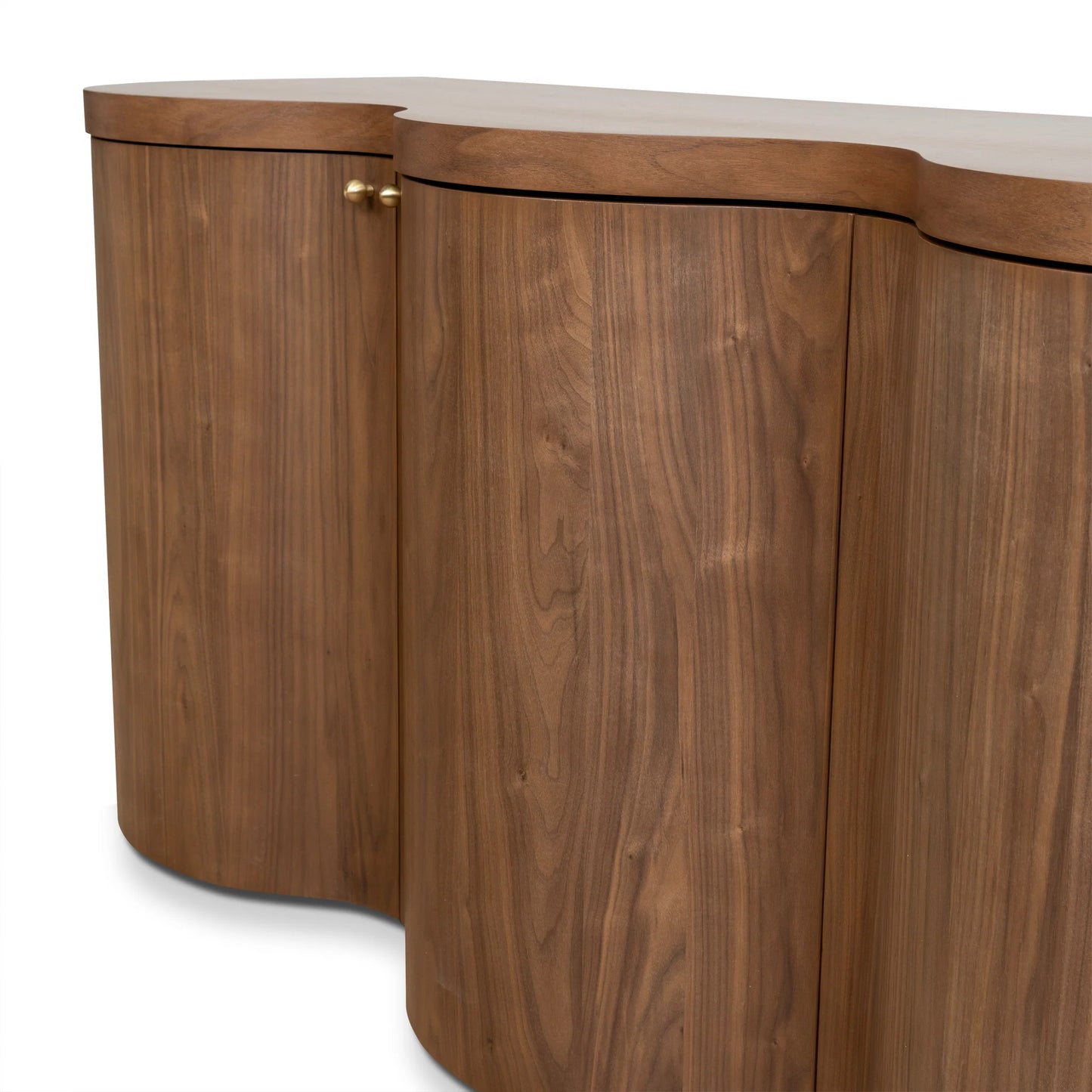 2.15m Buffet Unit/Side Board - Light Walnut