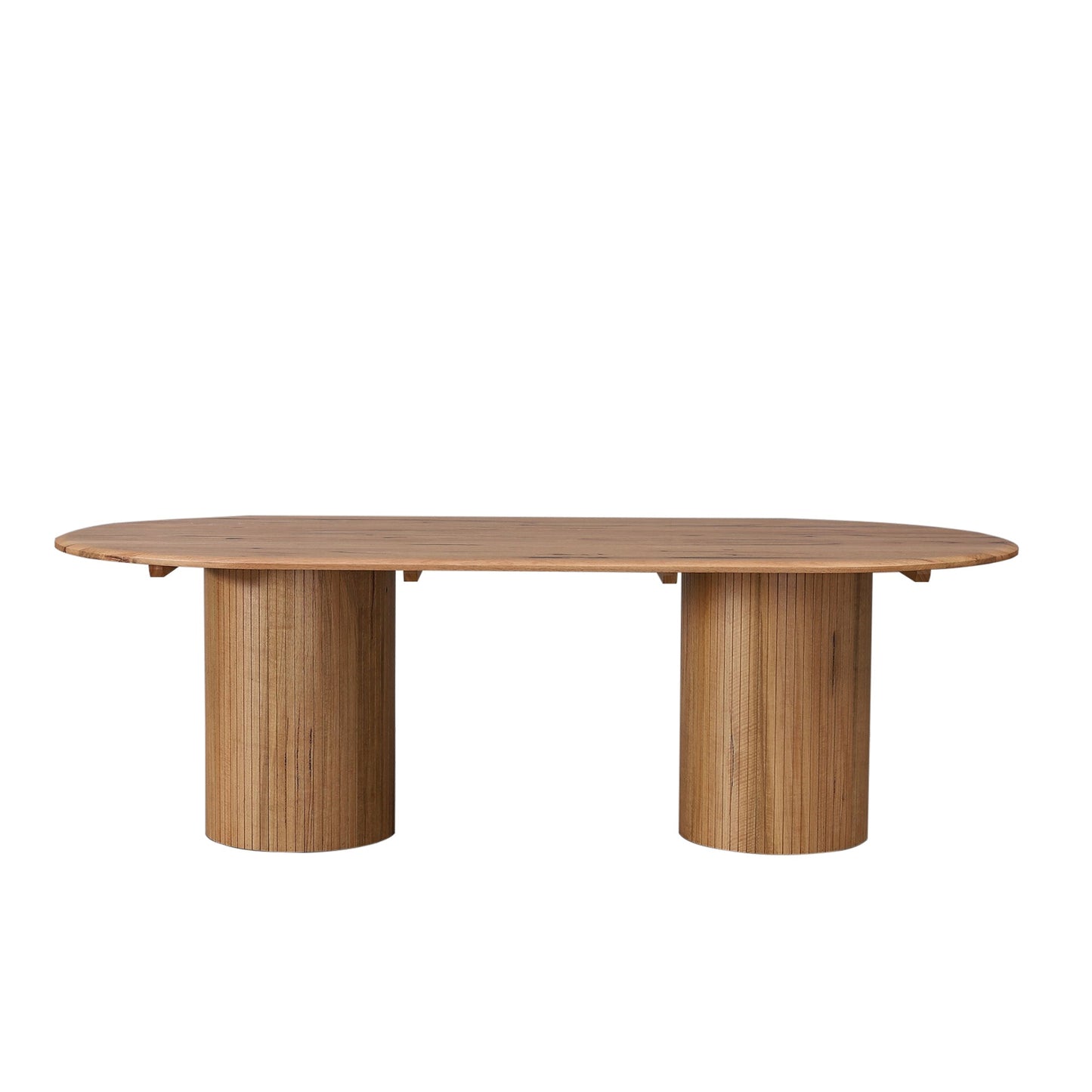 2.4m Oval Dining Table - Natural