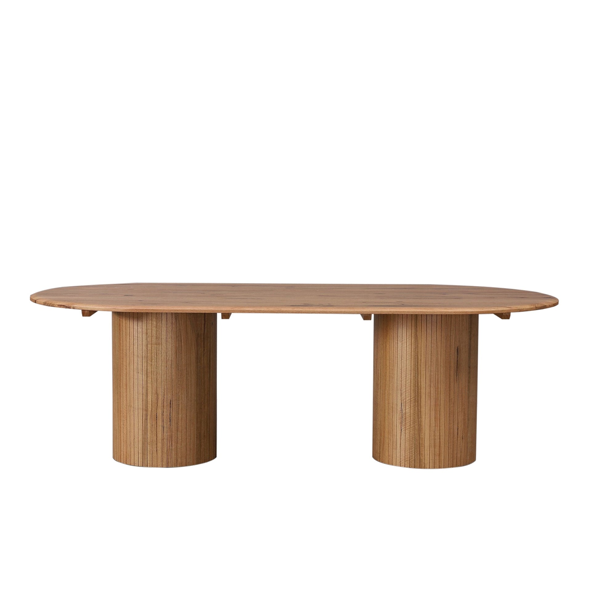 2.4m Oval Dining Table - Natural
