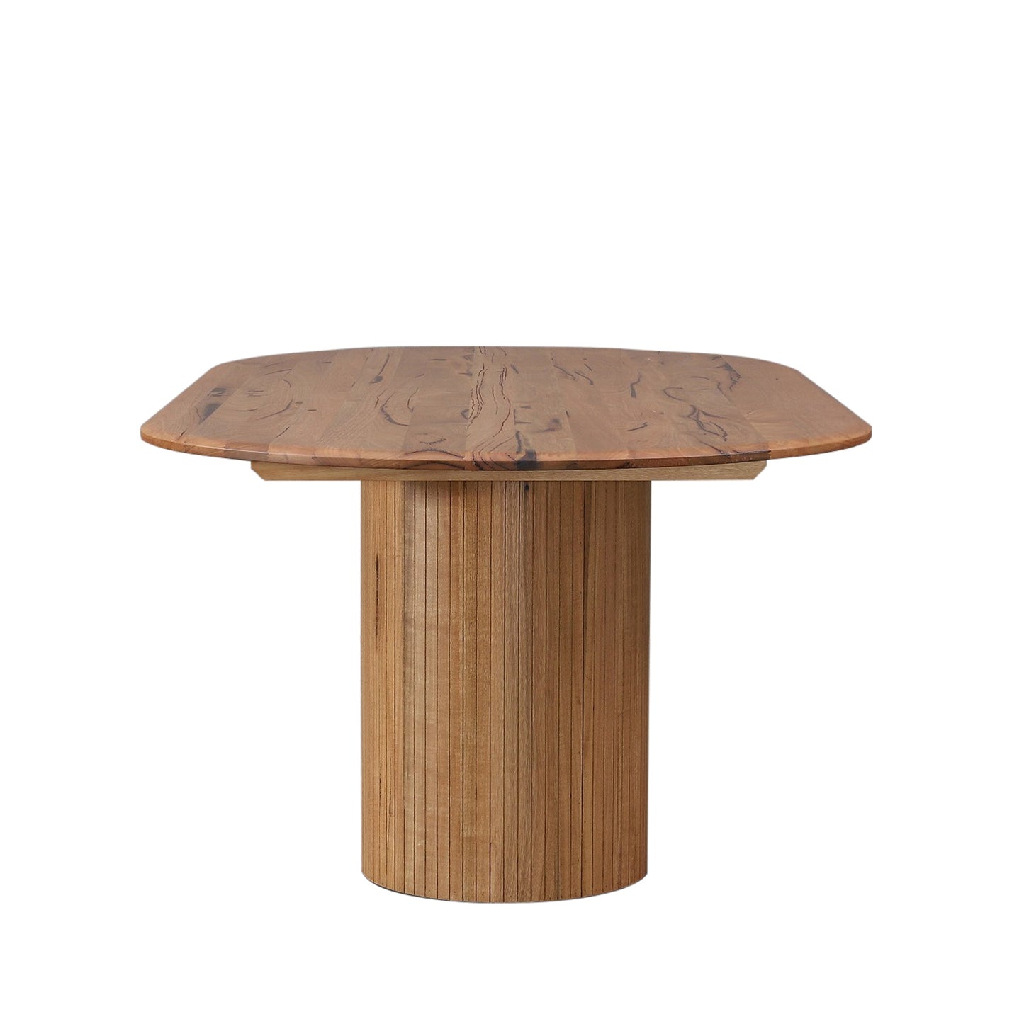 2.4m Oval Dining Table - Natural
