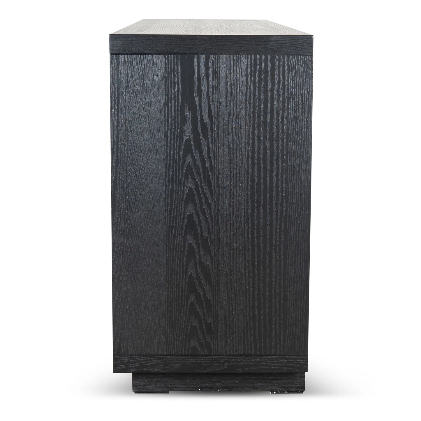 1.6m Dressing Unit - Textured Espresso Black