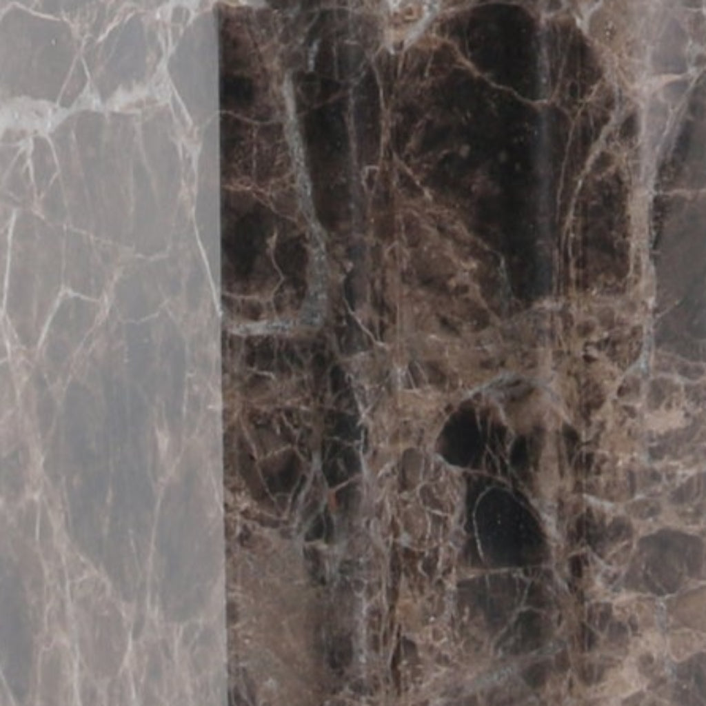Marble Arch Vase - Dark Coffee