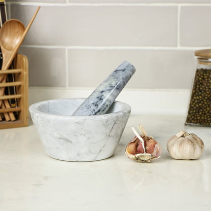 Marble Mortar & Pestle
