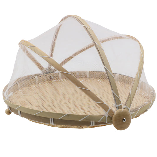Bamboo Food Cover Tray