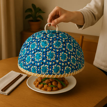 Handwoven Bamboo Food Cover