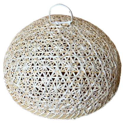 Handwoven Bamboo Food Dome Cover