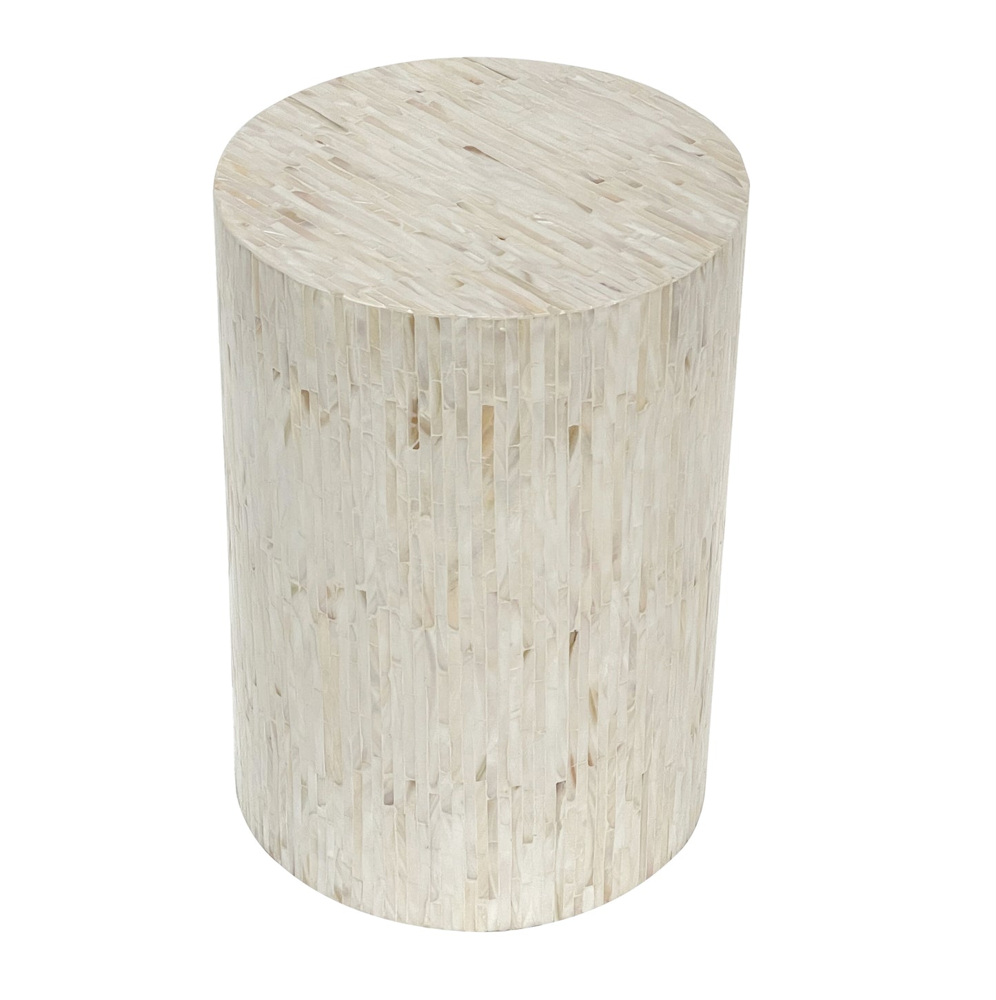 Alpine Pearl Shell Side Table