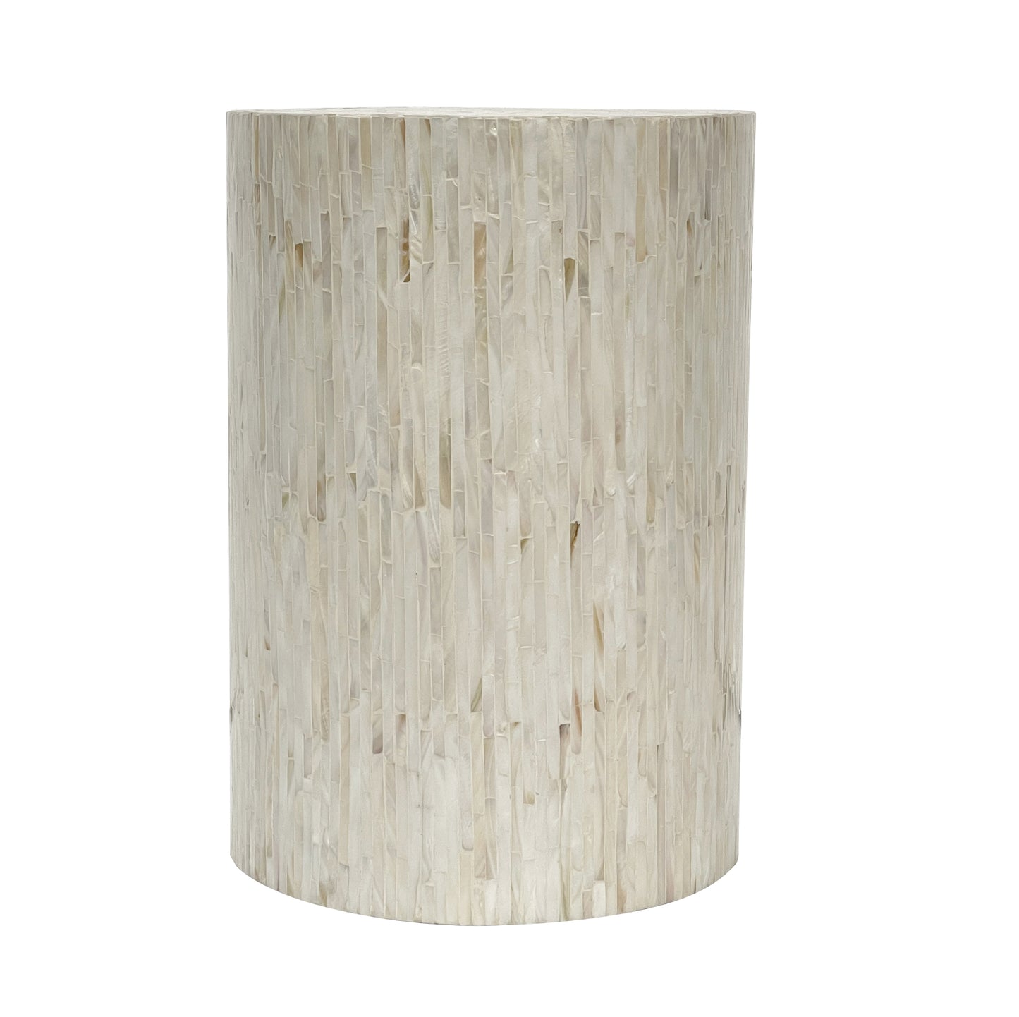 Alpine Pearl Shell Side Table