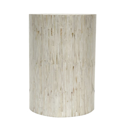 Alpine Pearl Shell Side Table