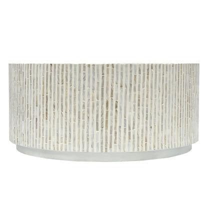 Shell Inlay Hand-Made Coffee Table