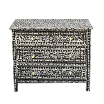 Monochrome Pearl Chest of Drawers